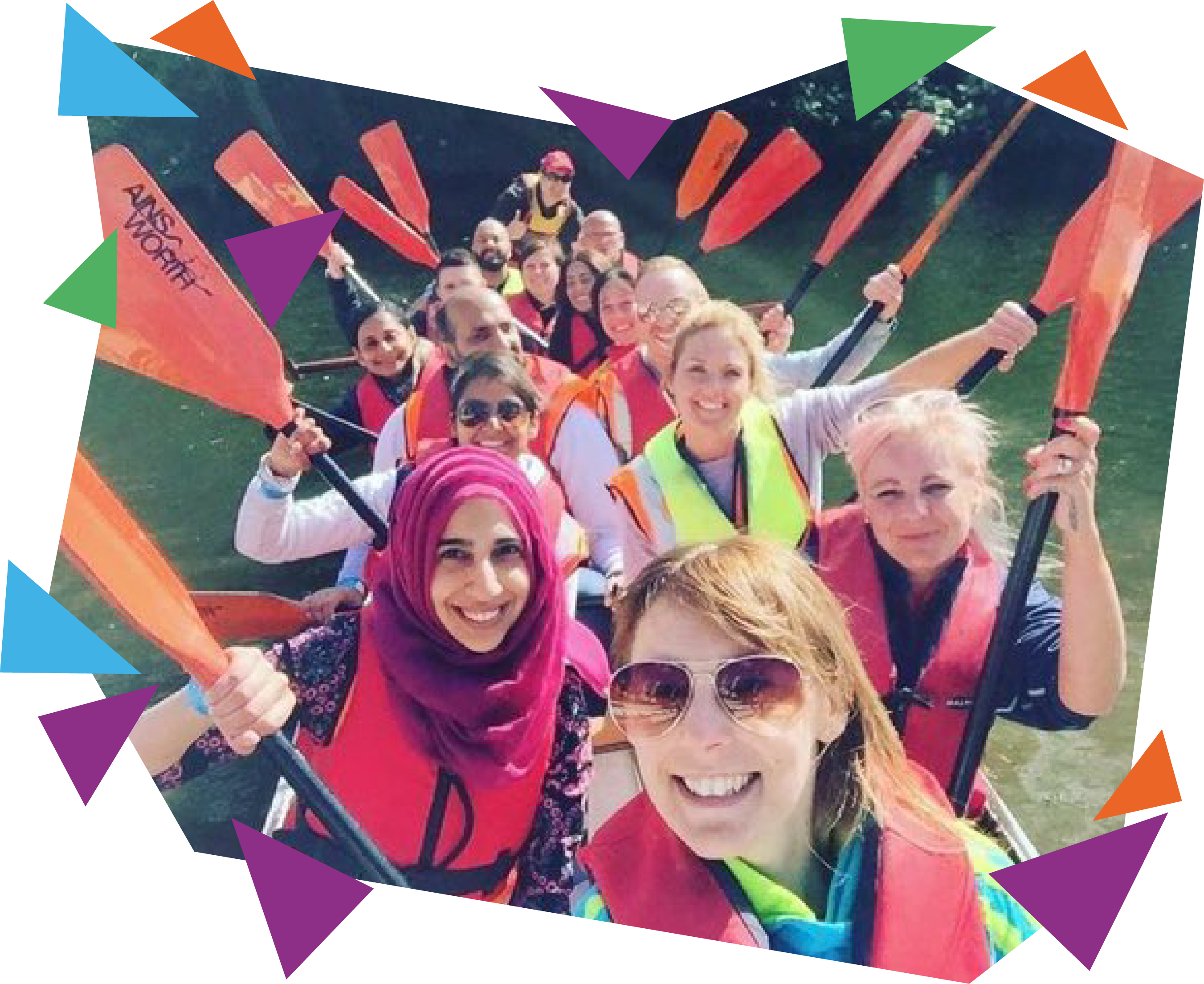 Charity dragon boat events