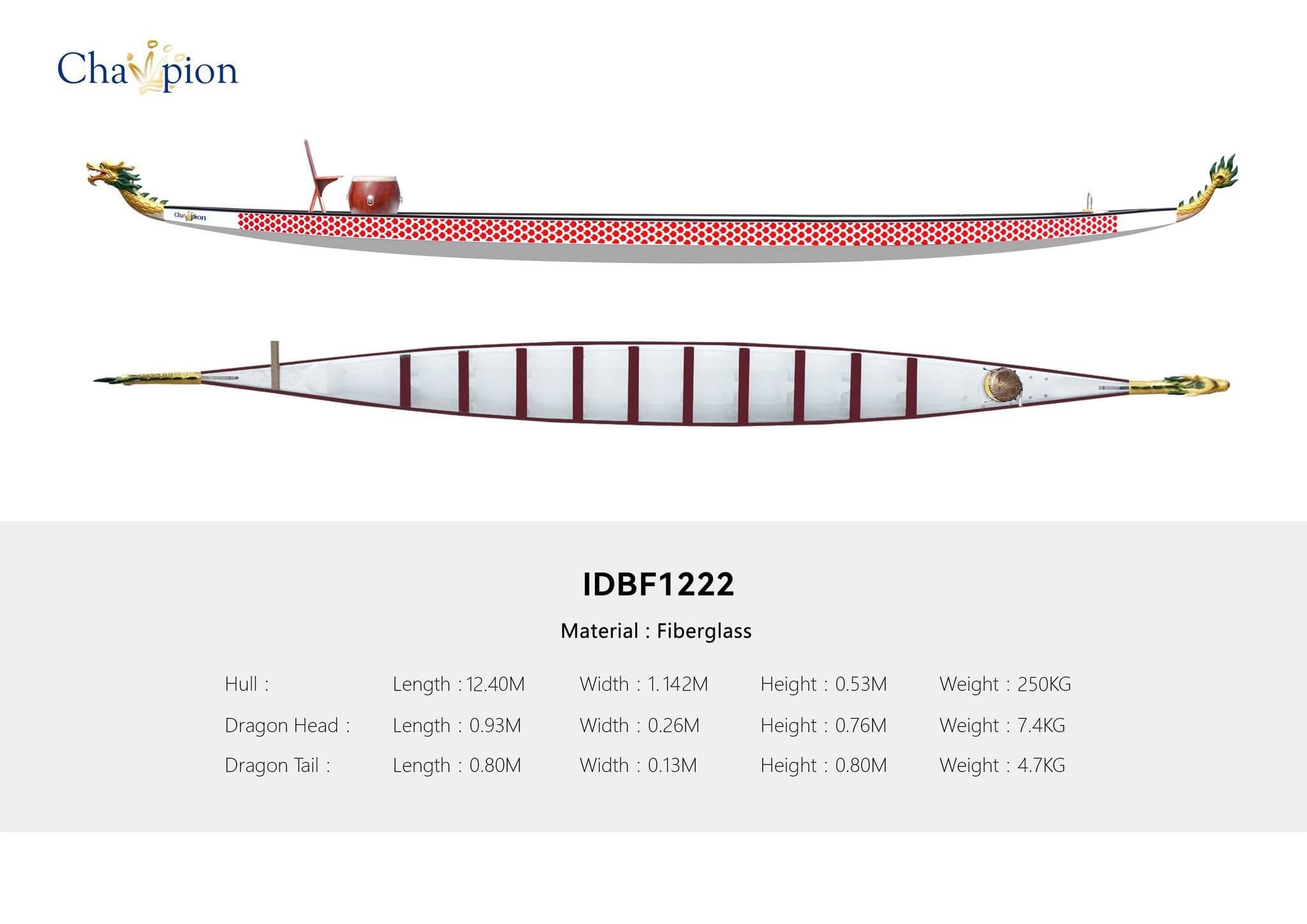 Champion 1222 champion dragon boat